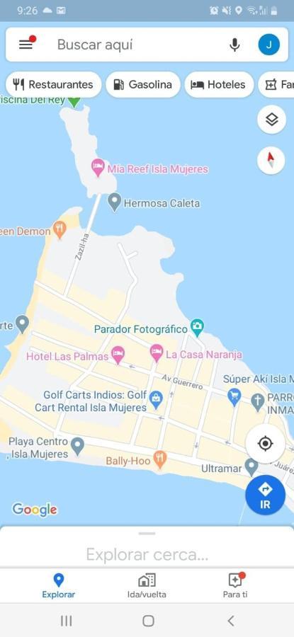 La Casa Naranja Hotel Isla Mujeres Esterno foto